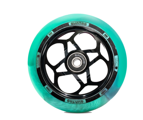 Lucky  Quatro 110mm - Teal/Black